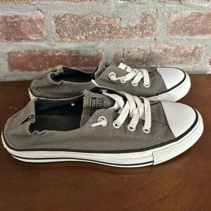 Kids Gray Converse Sneakers